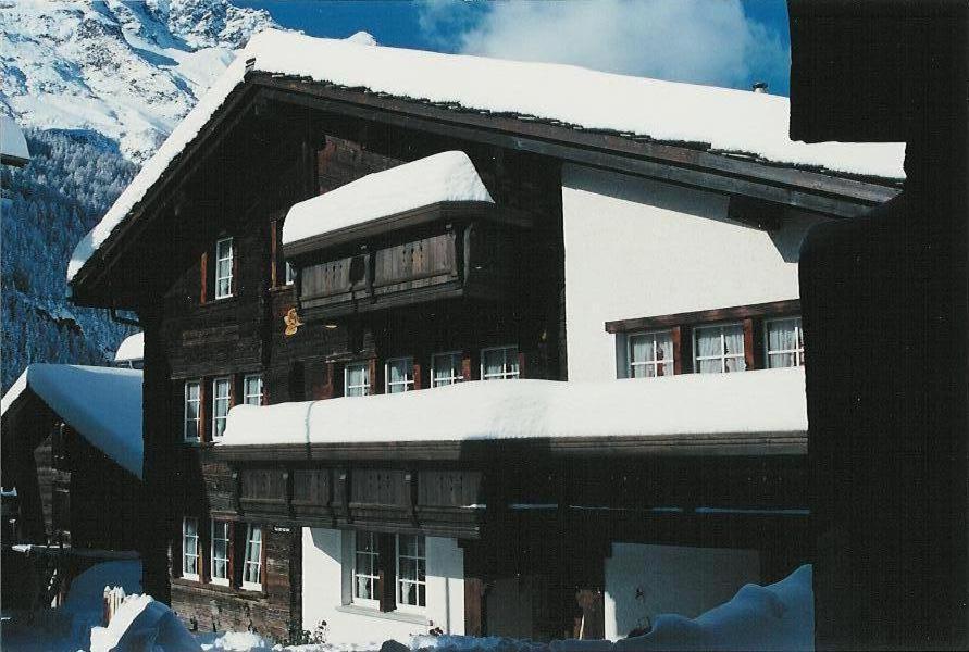Apartments Sarazena Saas-Grund Buitenkant foto