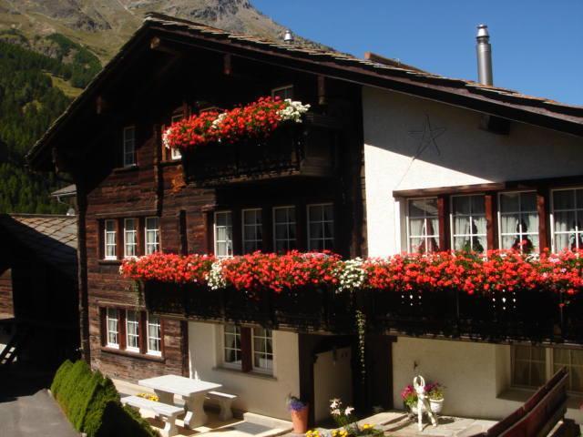 Apartments Sarazena Saas-Grund Buitenkant foto